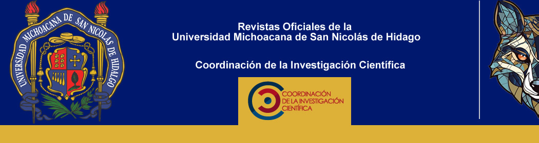 Revistas Editadas por la Universidad Michoacana de San Nicolás de Hidalgo